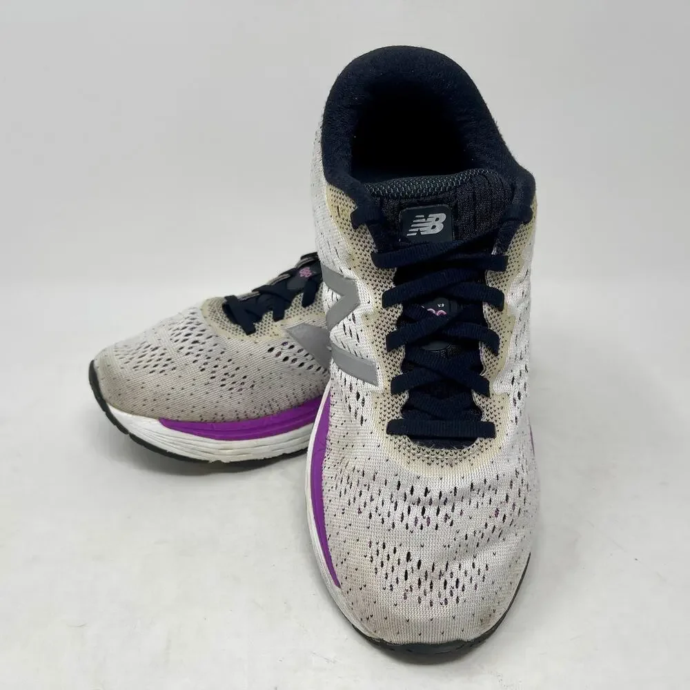 New Balance 880 Running Shoes Womens Sz 9 White Purple 1.144=I.10.4